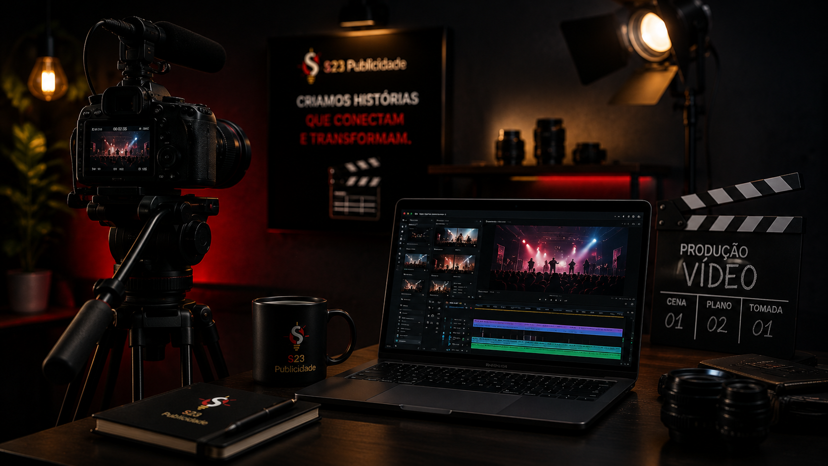 Produção de vídeo
